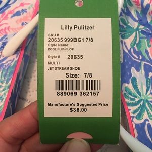 Lilly Pulitzer Flip Flops